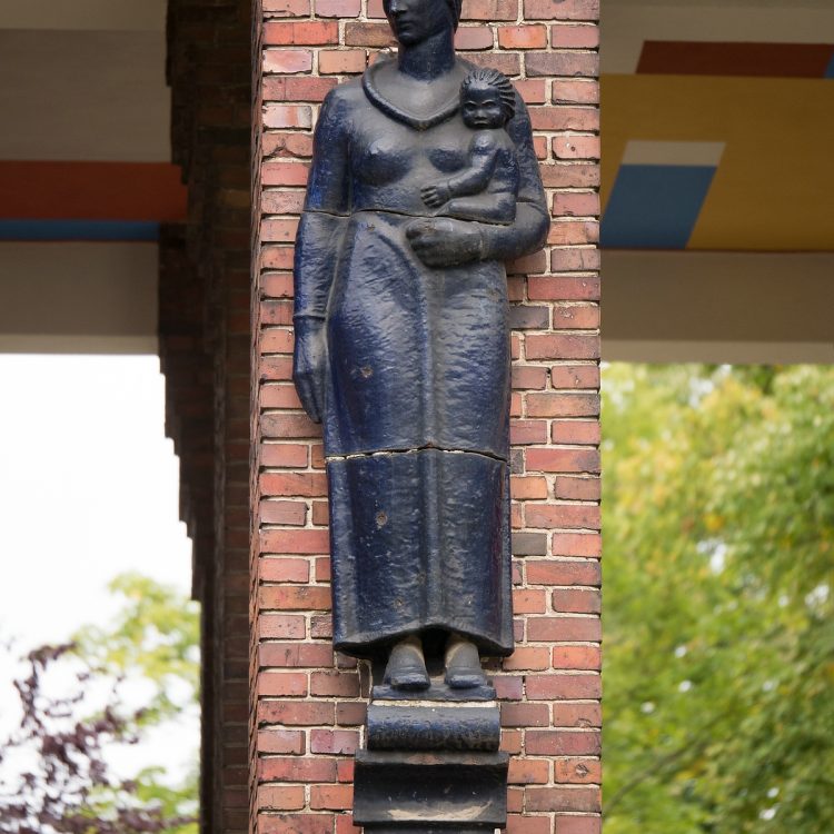 Skulptur in der Germania-/Bärensiedlung