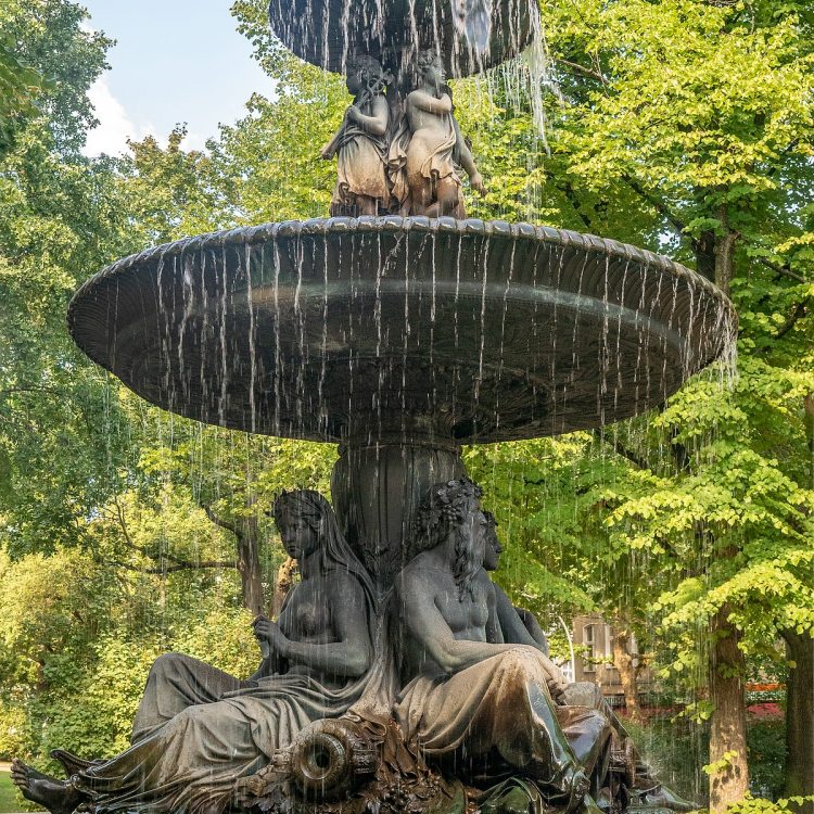Wrangelbrunnen von Hugo Hagen (1877)