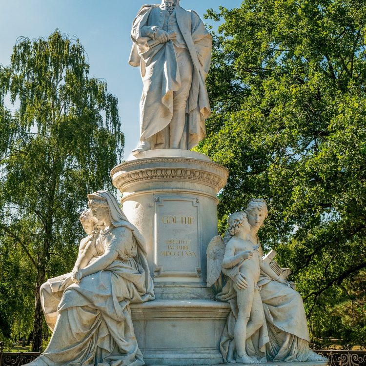 Goethe-Denkmal von Fritz Schaper