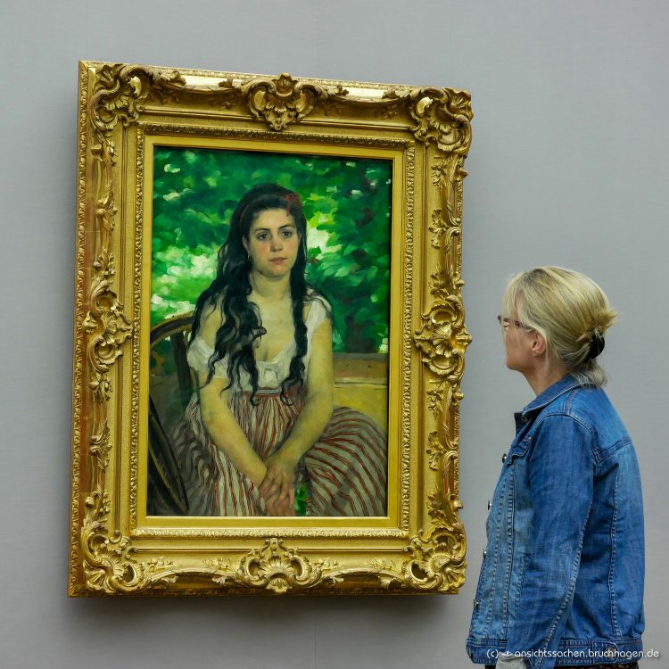 Alte Nationalgalerie Pierre-Auguste Renoir, En été (Im Sommer) (1868)